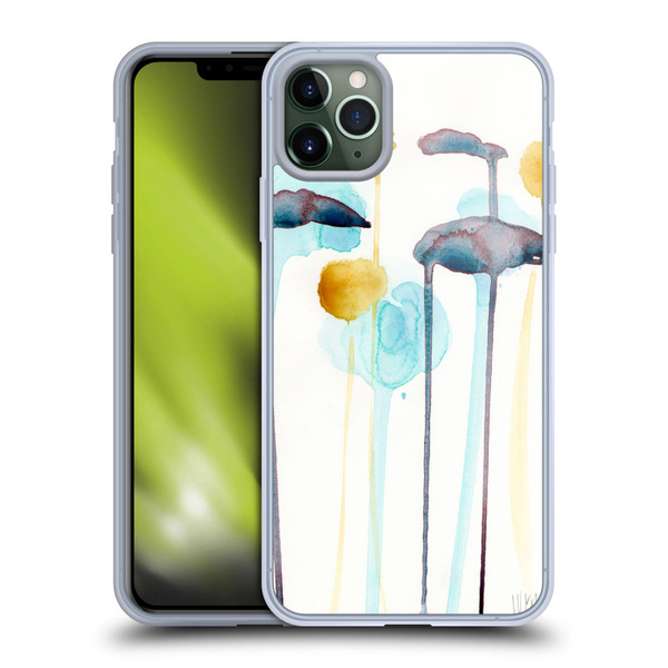 Wyanne Nature Botanical Watercolour Soft Gel Case for Apple iPhone 11 Pro Max