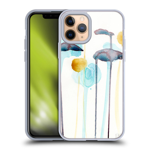 Wyanne Nature Botanical Watercolour Soft Gel Case for Apple iPhone 11 Pro