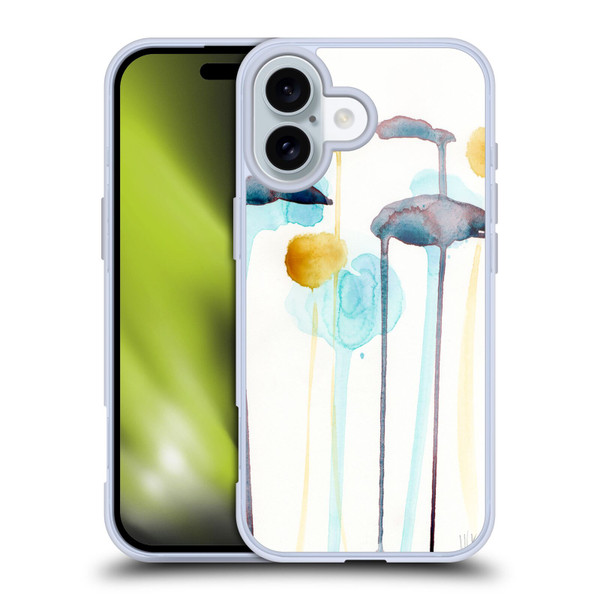 Wyanne Nature Botanical Watercolour Soft Gel Case for Apple iPhone 16