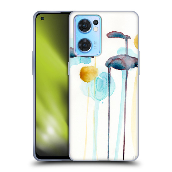 Wyanne Nature Botanical Watercolour Soft Gel Case for OPPO Reno7 5G / Find X5 Lite