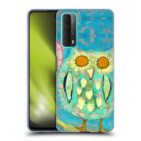 Wyanne Owl Bird Painting Soft Gel Case for Huawei P Smart (2021)