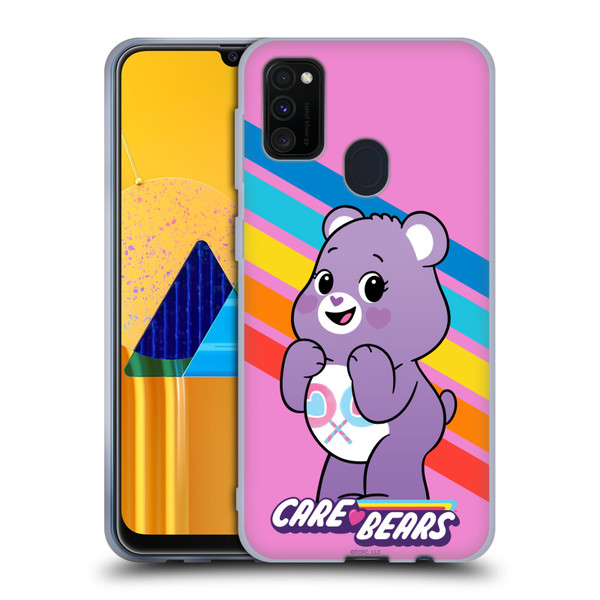 Care Bears Characters Share Soft Gel Case for Samsung Galaxy M30s (2019)/M21 (2020)