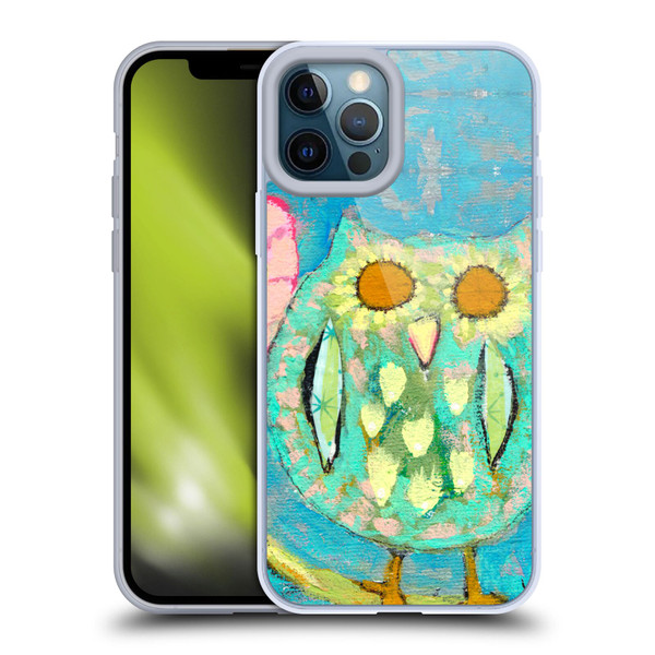 Wyanne Owl Bird Painting Soft Gel Case for Apple iPhone 12 Pro Max