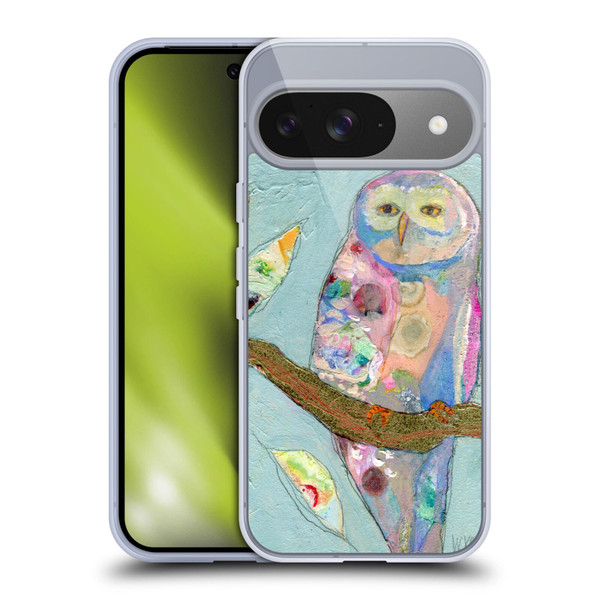 Wyanne Owl Watercolour Art Soft Gel Case for Google Pixel 9 / Pixel 9 Pro
