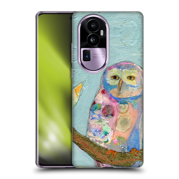Wyanne Owl Watercolour Art Soft Gel Case for OPPO Reno10 Pro+