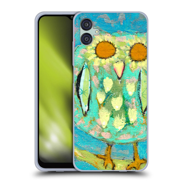 Wyanne Owl Bird Painting Soft Gel Case for Samsung Galaxy M04 5G / A04e