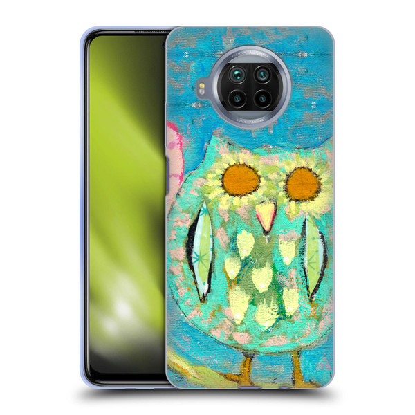 Wyanne Owl Bird Painting Soft Gel Case for Xiaomi Mi 10T Lite 5G