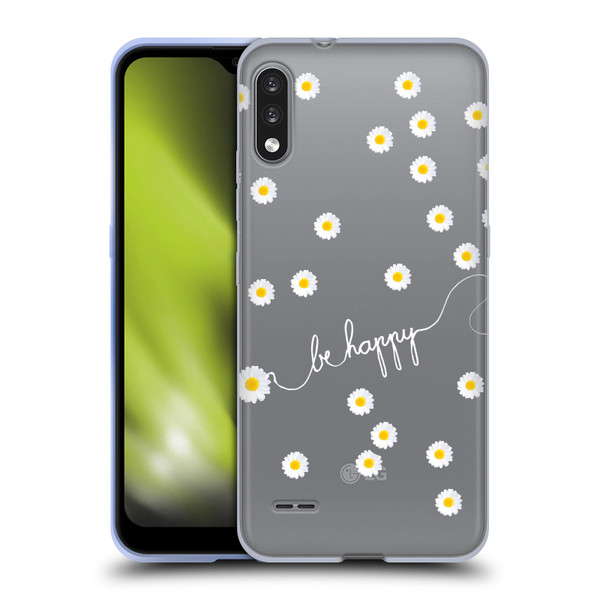 Monika Strigel Happy Daisy Clear Soft Gel Case for LG K22