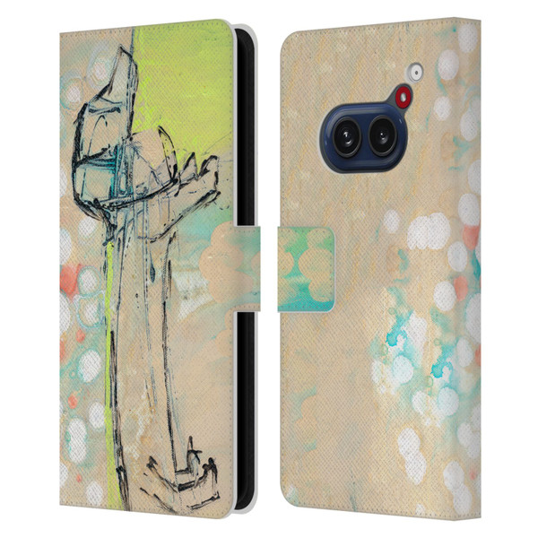 Wyanne Animals Dachshund Leather Book Wallet Case Cover For Nothing Phone (2a)