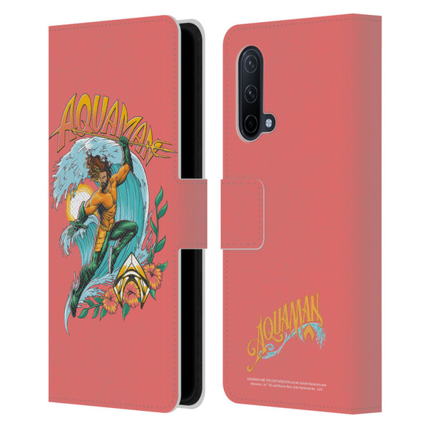 Aquaman And The Lost Kingdom Graphics Arthur Curry Art Leather Book Wallet Case Cover For OnePlus Nord CE 5G