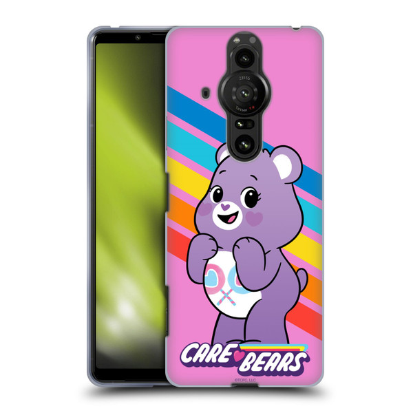 Care Bears Characters Share Soft Gel Case for Sony Xperia Pro-I