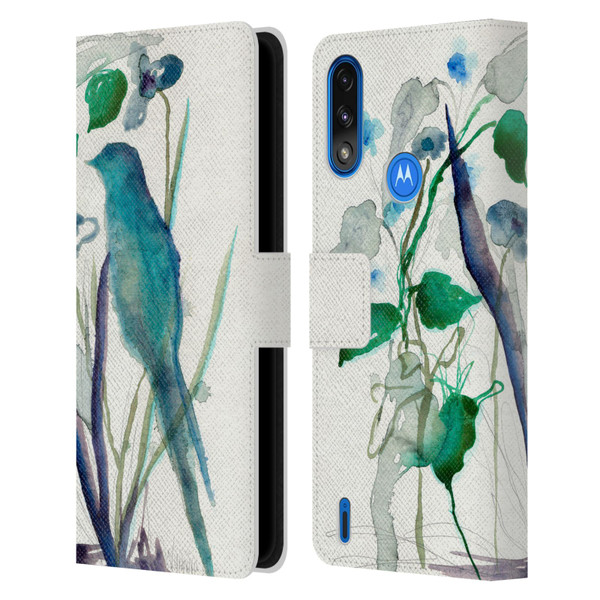 Wyanne Birds After Rain Leather Book Wallet Case Cover For Motorola Moto E7 Power / Moto E7i Power