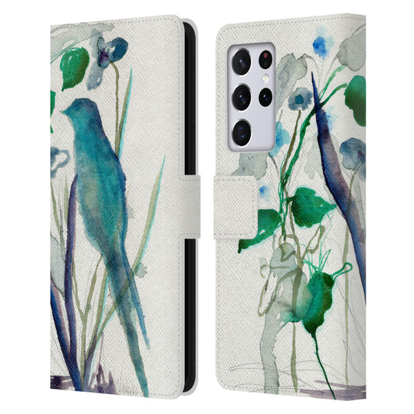 Wyanne Birds After Rain Leather Book Wallet Case Cover For Samsung Galaxy S21 Ultra 5G