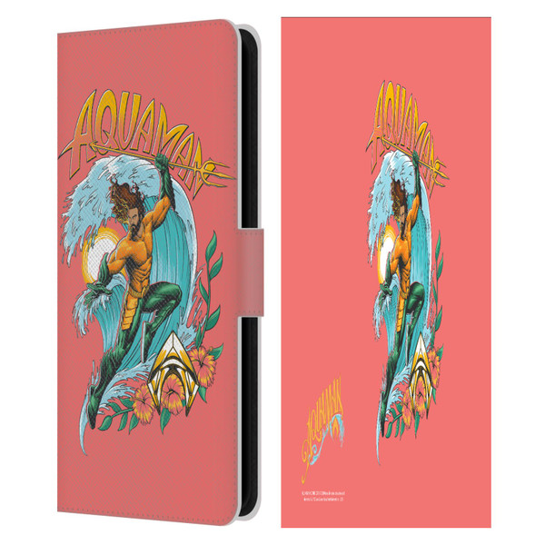 Aquaman And The Lost Kingdom Graphics Arthur Curry Art Leather Book Wallet Case Cover For Samsung Galaxy S23 FE 5G