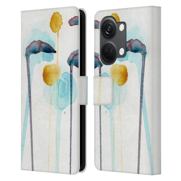 Wyanne Nature Botanical Study 3 Leather Book Wallet Case Cover For OnePlus Nord 3 5G