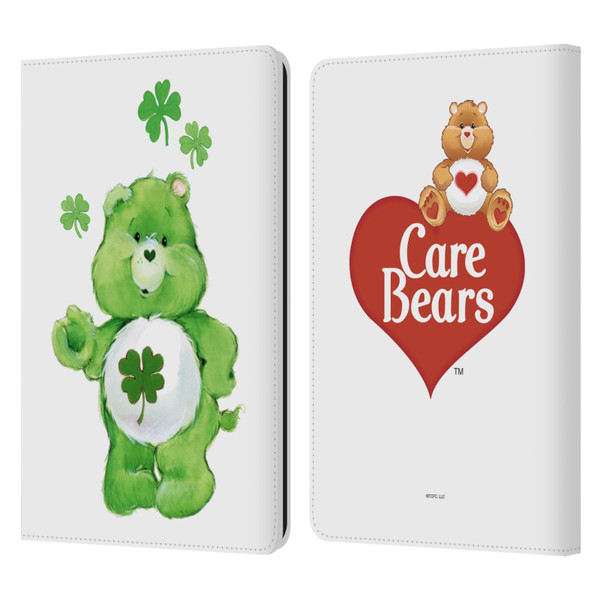 Care Bears Classic Good Luck Leather Book Wallet Case Cover For Amazon Kindle Paperwhite 1 / 2 / 3