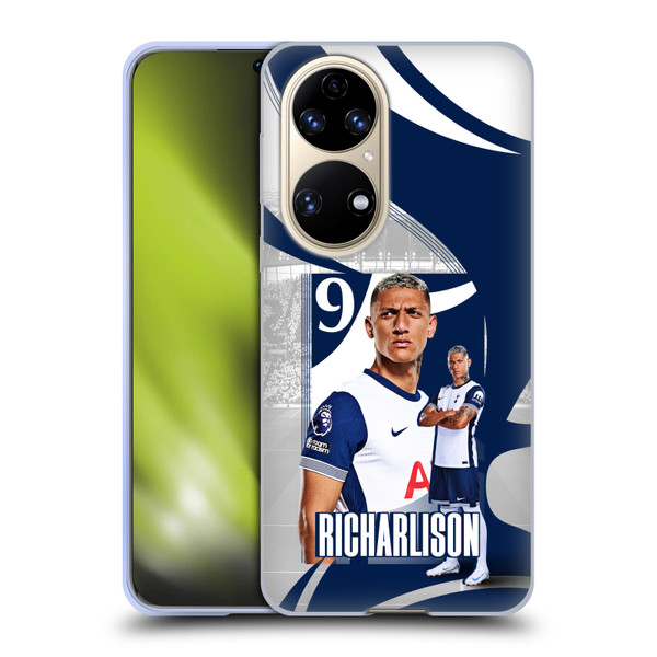 Tottenham Hotspur F.C. 2024/25 First Team Richarlison Soft Gel Case for Huawei P50
