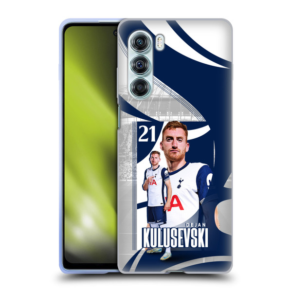 Tottenham Hotspur F.C. 2024/25 First Team Dejan Kulusevski Soft Gel Case for Motorola Edge S30 / Moto G200 5G