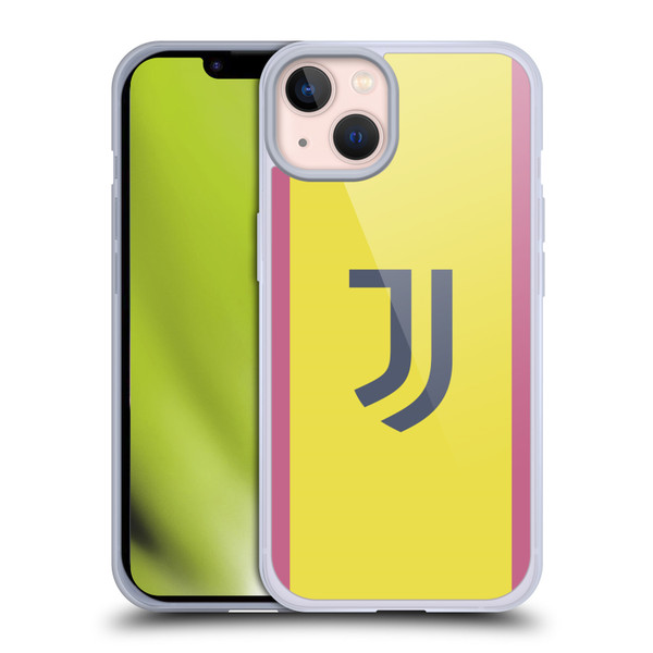 Juventus Football Club 2024/25 Kit Away Soft Gel Case for Apple iPhone 13