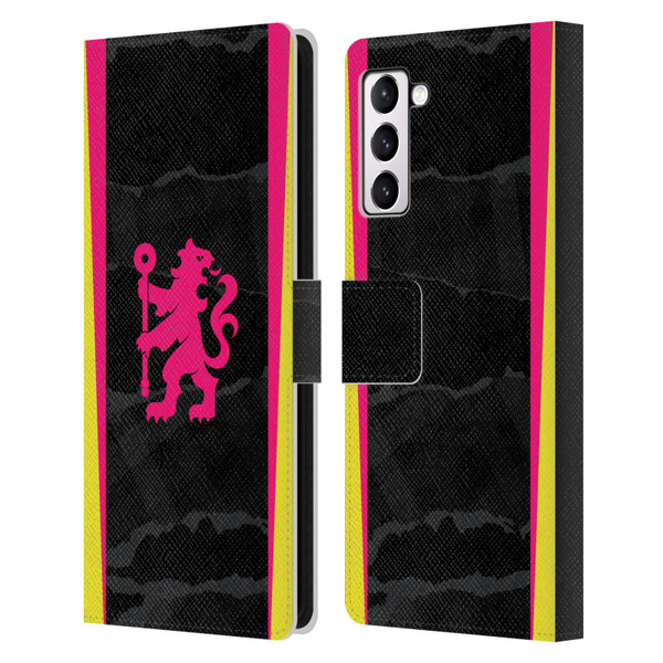 Chelsea Football Club 2024/25 Kit Third Leather Book Wallet Case Cover For Samsung Galaxy S21+ 5G