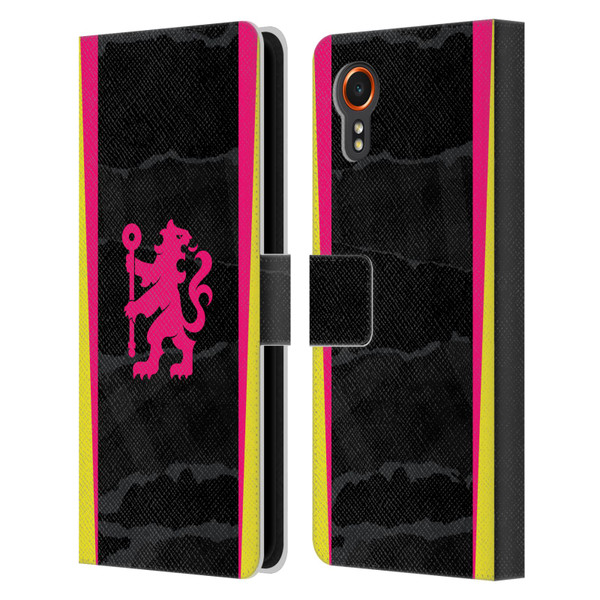 Chelsea Football Club 2024/25 Kit Third Leather Book Wallet Case Cover For Samsung Galaxy Xcover7 5G