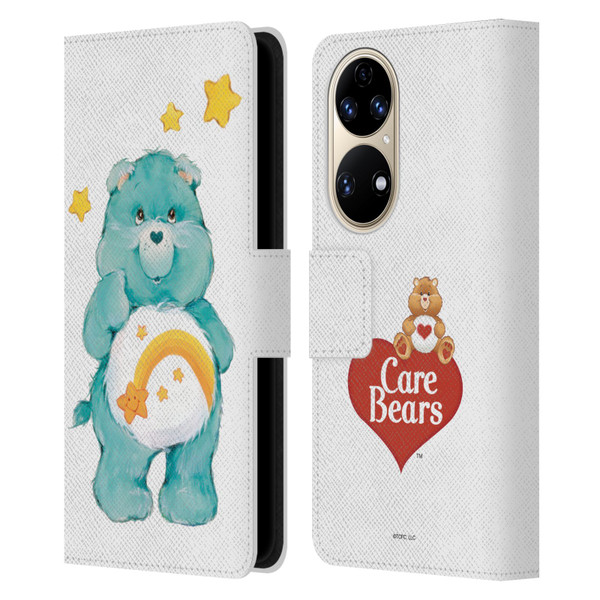 Care Bears Classic Wish Leather Book Wallet Case Cover For Huawei P50