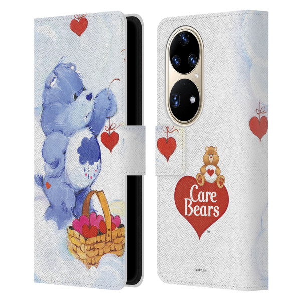 Care Bears Classic Grumpy Leather Book Wallet Case Cover For Huawei P50 Pro