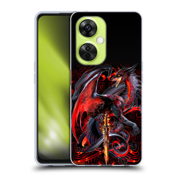 Ruth Thompson Dragons with Swords Widow Blade Soft Gel Case for OnePlus Nord CE 3 Lite 5G
