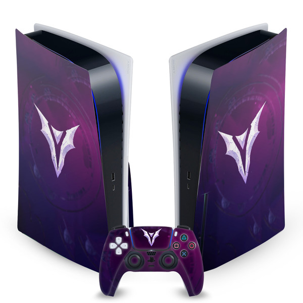EA Bioware Dragon Age The Veilguard Graphics Sigil 3D Vinyl Sticker Skin Decal Cover for Sony PS5 Disc Edition Bundle