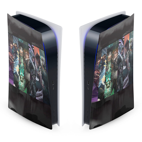 EA Bioware Dragon Age The Veilguard Graphics Characters Vinyl Sticker Skin Decal Cover for Sony PS5 Digital Edition Console