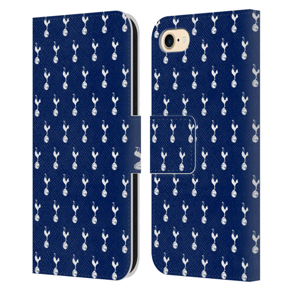 Tottenham Hotspur F.C. Badge Pattern Leather Book Wallet Case Cover For Apple iPhone 7 / 8 / SE 2020 & 2022