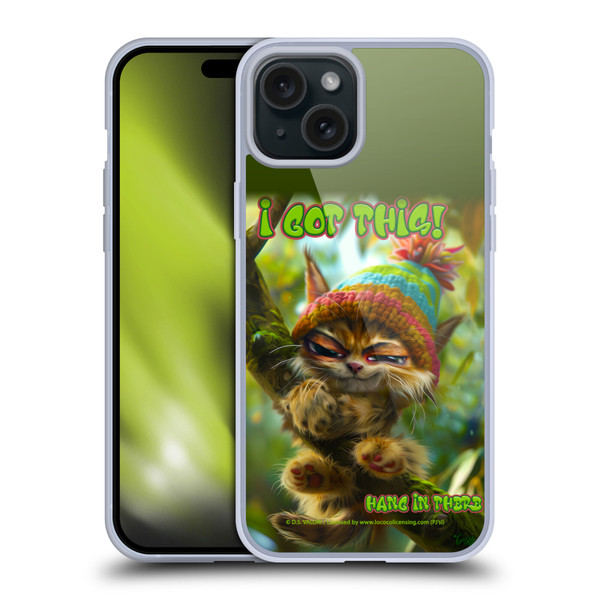 D.S. Valori Kitty And Puppy I Got This Soft Gel Case for Apple iPhone 15 Plus