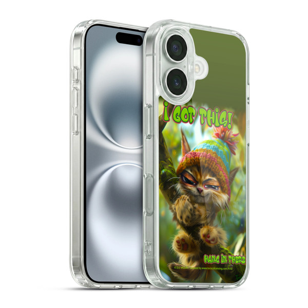 D.S. Valori Kitty And Puppy I Got This Soft Gel Case for Apple iPhone 16 & MagSafe
