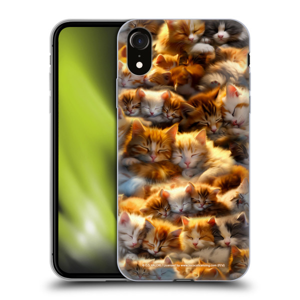 D.S. Valori Kitty And Puppy Kitty Dreams Soft Gel Case for Apple iPhone XR