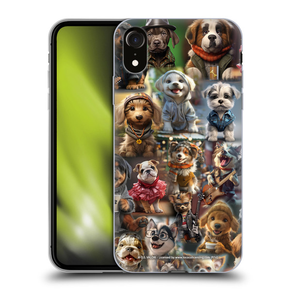 D.S. Valori Kitty And Puppy Puppy Kingdom Soft Gel Case for Apple iPhone XR