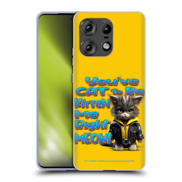 D.S. Valori Kitty And Puppy You've Cat To Be Kitten Me Soft Gel Case for Motorola Edge 50 Pro