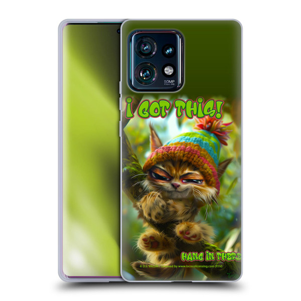 D.S. Valori Kitty And Puppy I Got This Soft Gel Case for Motorola Edge Plus 2023