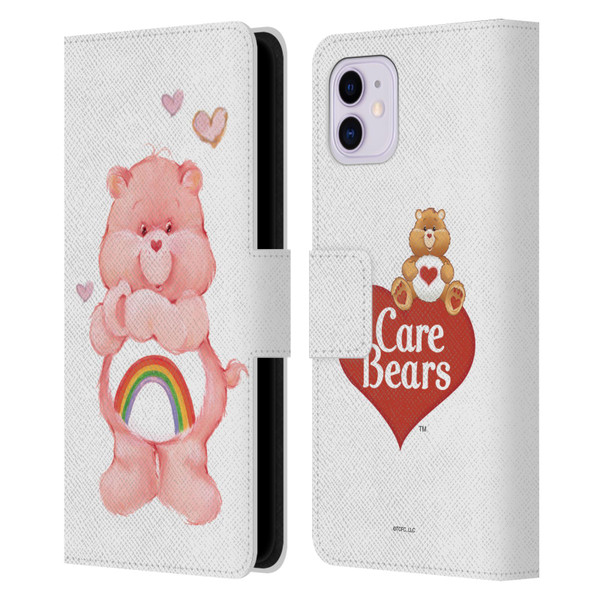 Care Bears Classic Cheer Leather Book Wallet Case Cover For Apple iPhone 11