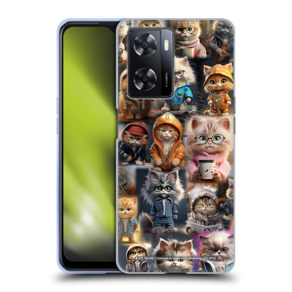 D.S. Valori Kitty And Puppy Kitty Kingdom Soft Gel Case for OPPO A57s