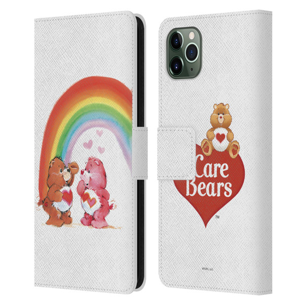 Care Bears Classic Rainbow Leather Book Wallet Case Cover For Apple iPhone 11 Pro Max