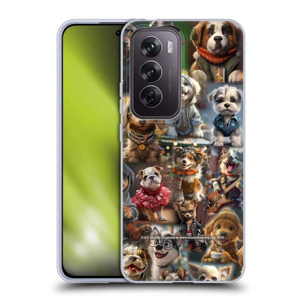D.S. Valori Kitty And Puppy Puppy Kingdom Soft Gel Case for OPPO Reno12 Pro 5G