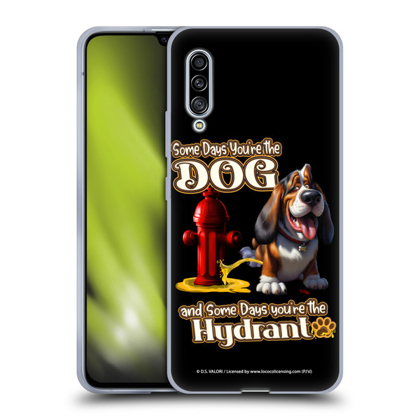 D.S. Valori Kitty And Puppy Some Days You're The Dog Soft Gel Case for Samsung Galaxy A90 5G (2019)