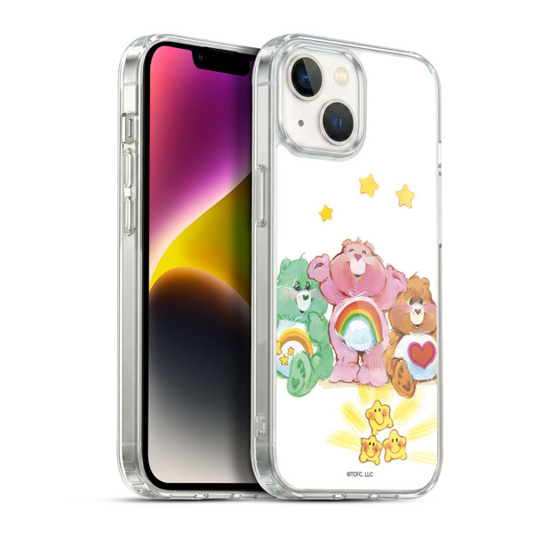 Care Bears Classic Group Soft Gel Case for Apple iPhone 14