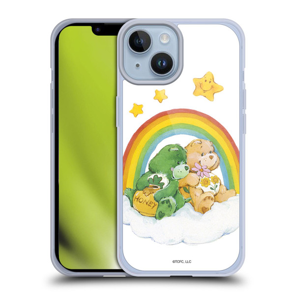Care Bears Classic Rainbow 2 Soft Gel Case for Apple iPhone 14