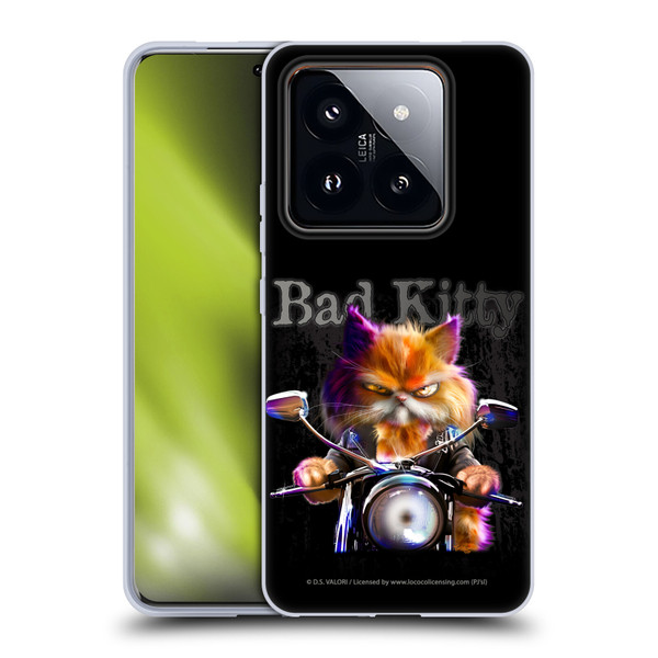D.S. Valori Kitty And Puppy Bad Kitty Soft Gel Case for Xiaomi 14 Pro