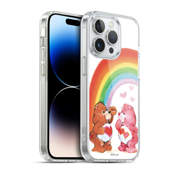 Care Bears Classic Rainbow Soft Gel Case for Apple iPhone 14 Pro & MagSafe
