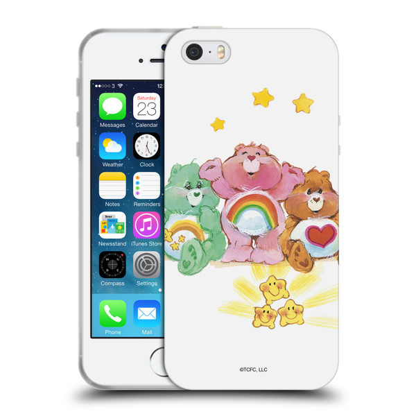Care Bears Classic Group Soft Gel Case for Apple iPhone 5 / 5s / iPhone SE 2016