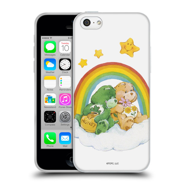 Care Bears Classic Rainbow 2 Soft Gel Case for Apple iPhone 5c