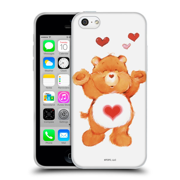Care Bears Classic Tenderheart Soft Gel Case for Apple iPhone 5c
