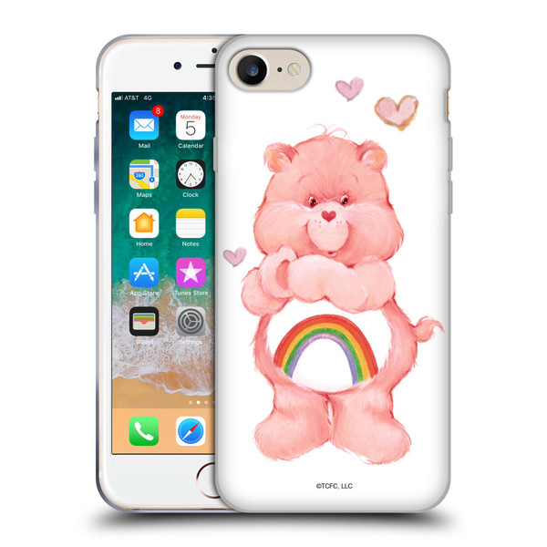 Care Bears Classic Cheer Soft Gel Case for Apple iPhone 7 / 8 / SE 2020 & 2022 & MagSafe